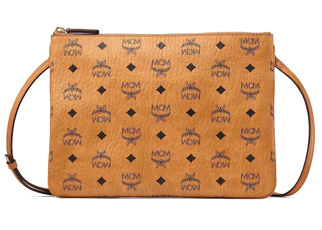 MCM Vintage Monogram Jacquard Aren Large Wallet on Chain Bag | MCM Handbags  | Bag Borrow or Steal